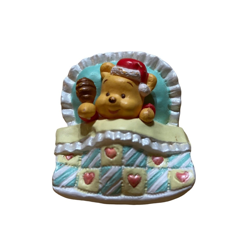 Winnie the Pooh Porcelain Ceramic Christmas Trinket Figurine Decorative Craft‎